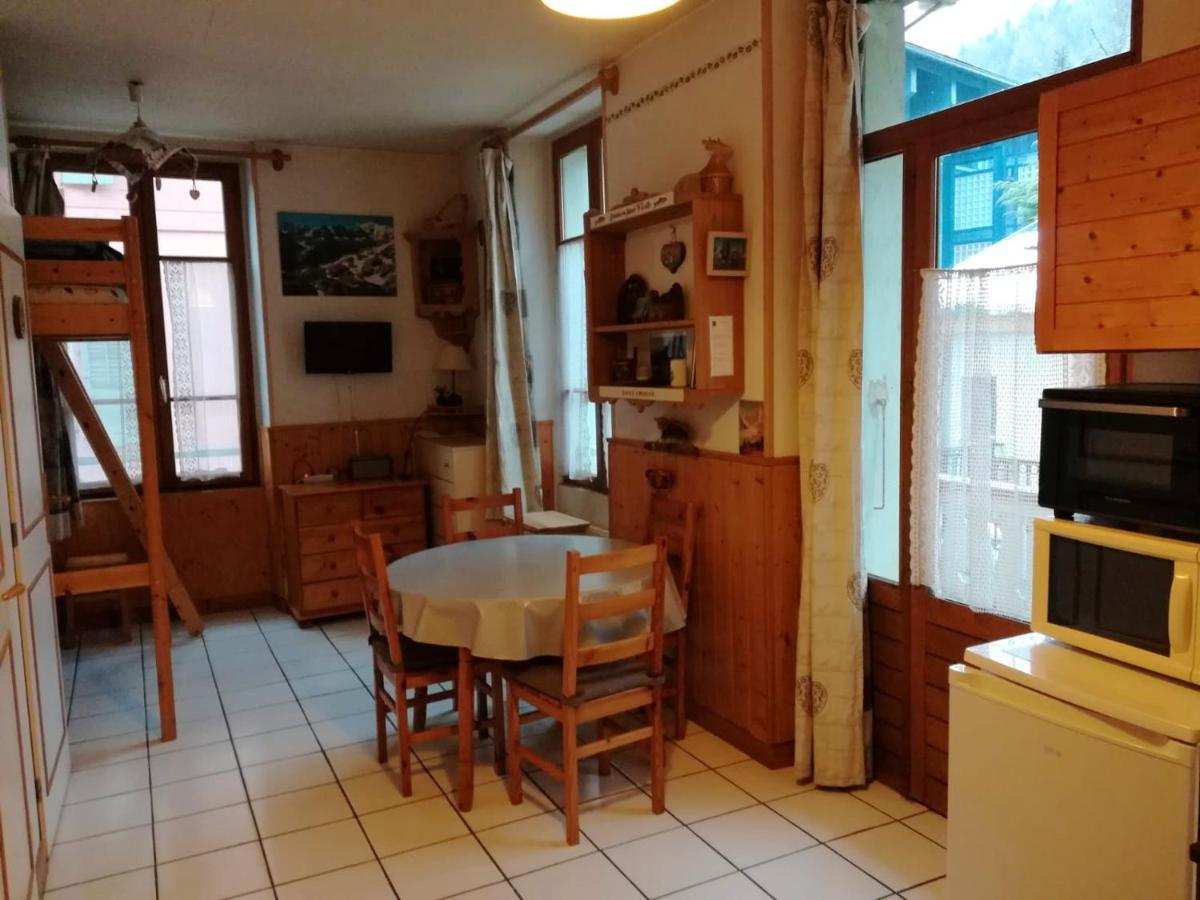 Studio avec balcon amenage a Saint Gervais les Bains Extérieur photo