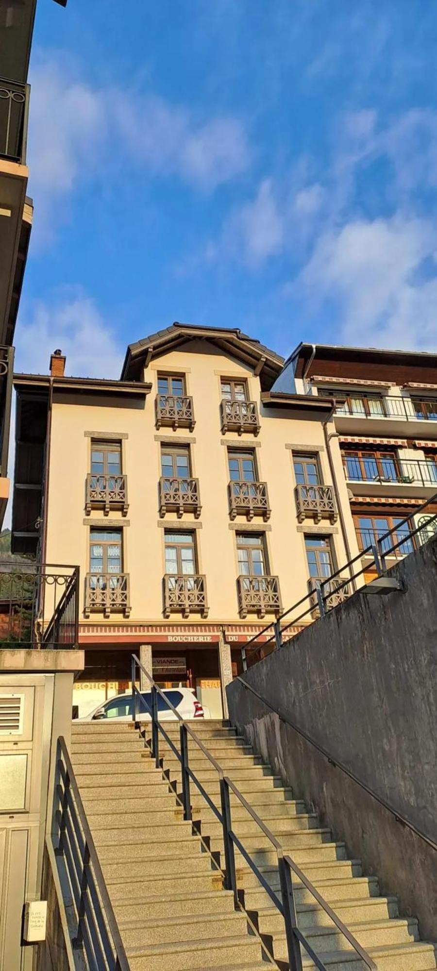 Studio avec balcon amenage a Saint Gervais les Bains Extérieur photo