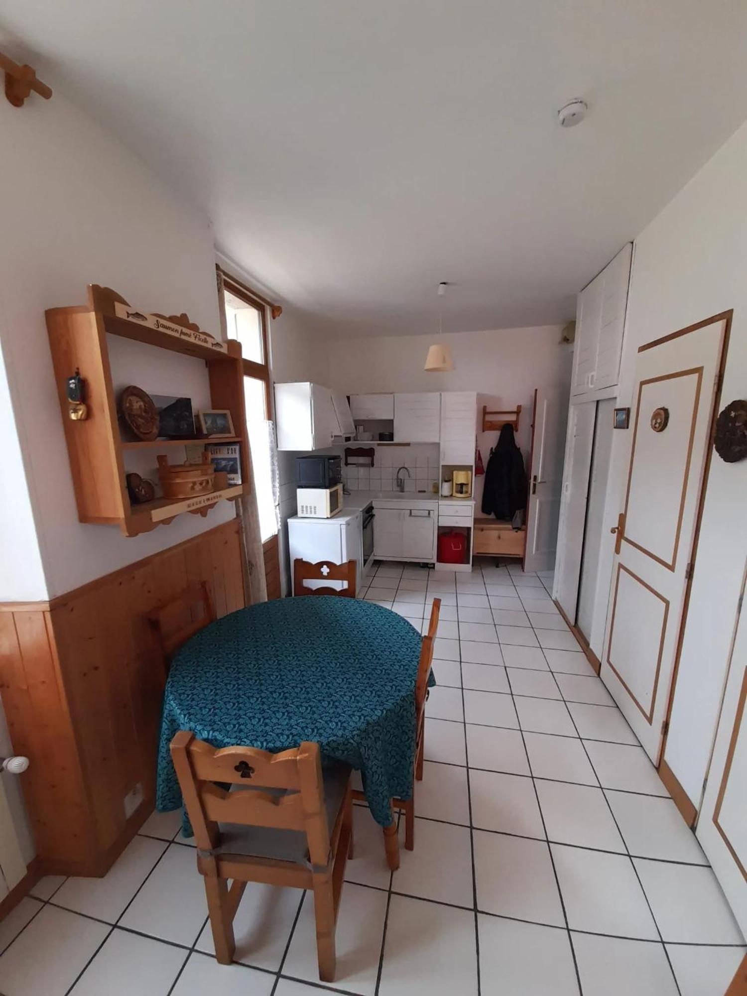 Studio avec balcon amenage a Saint Gervais les Bains Extérieur photo