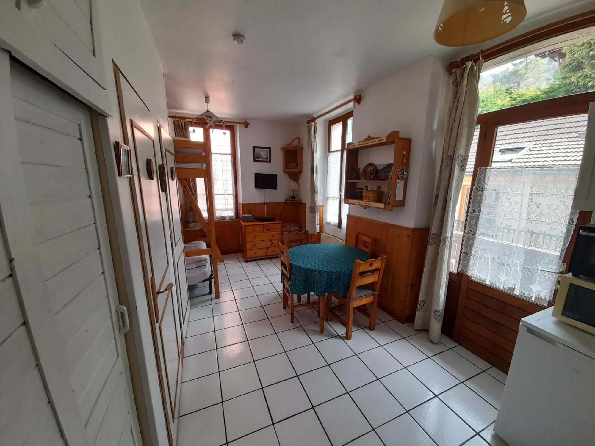 Studio avec balcon amenage a Saint Gervais les Bains Extérieur photo